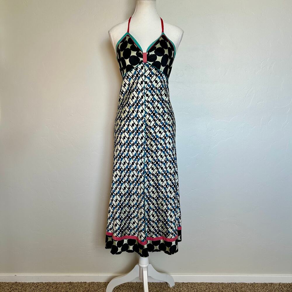 y2k Silk Dress